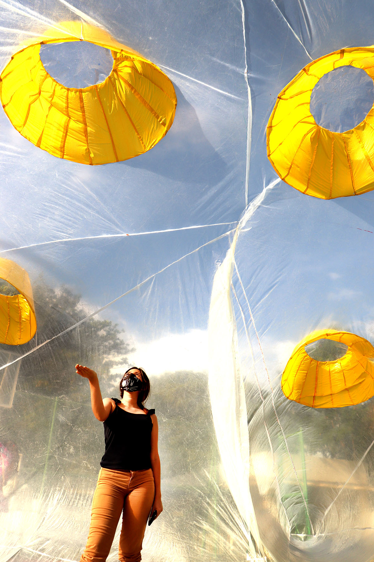 Corhuila University students in Colombia installed Artificial Topographies developed with 3D modeling