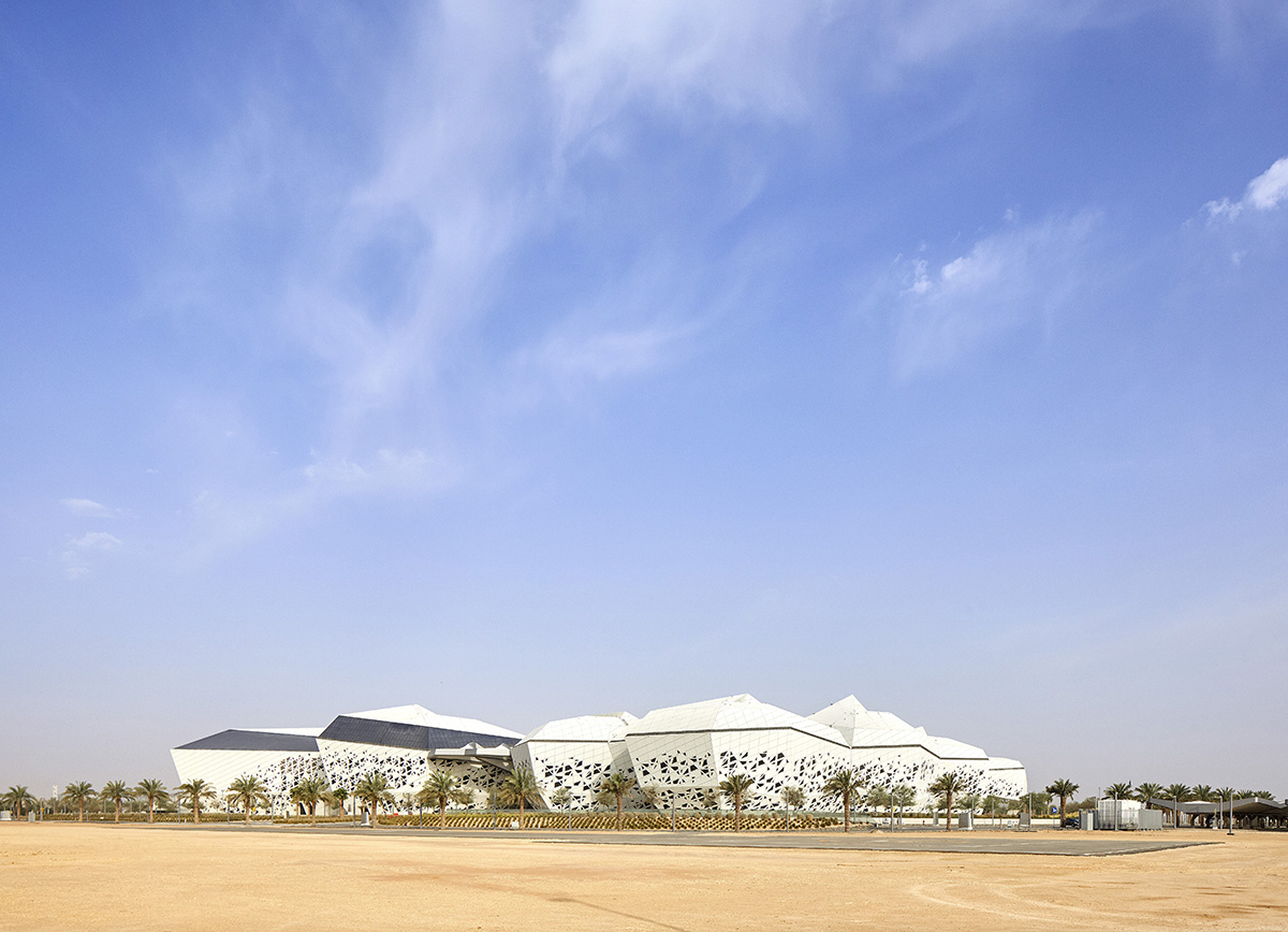 Zaha Hadid Architects completes honeycomb-shaped Research Centre in Riyadh