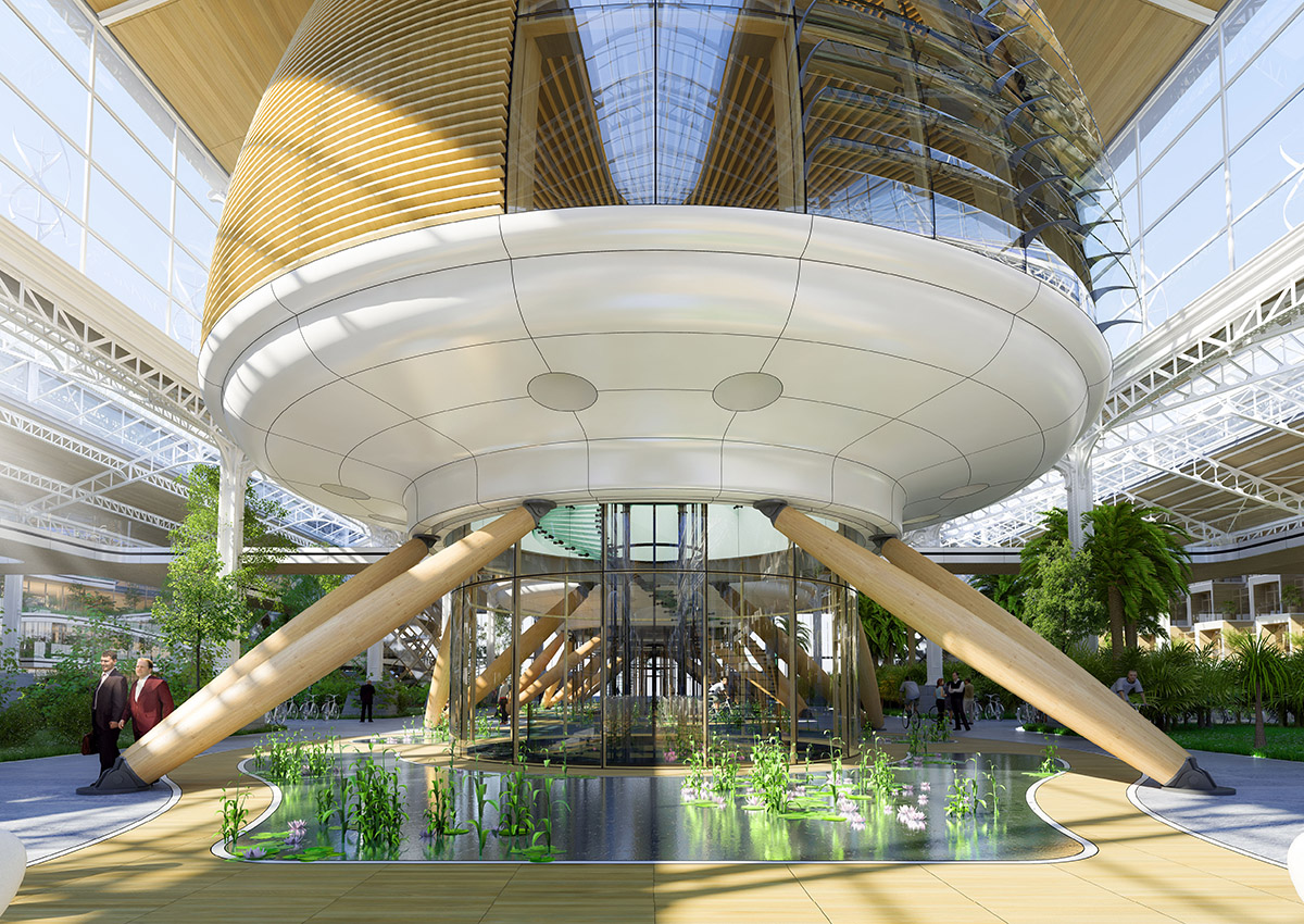 Vincent Callebaut Architectures proposes new mixed-use eco-neighborhood in Belgium