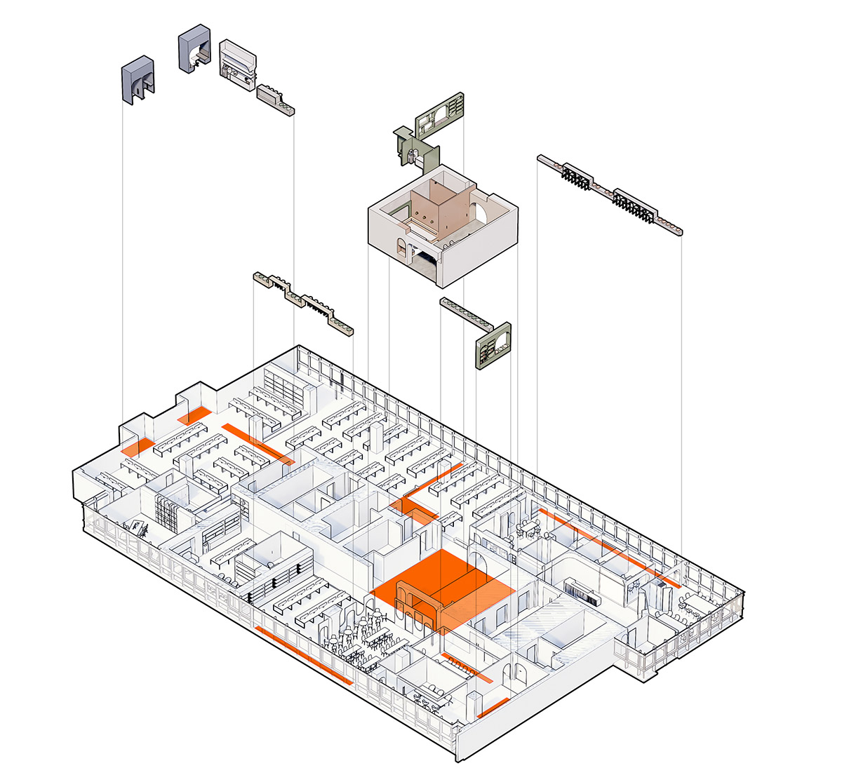 InDeco completes Ruhnn Culture Office with colorful spatial pattern in Hangzhou, China