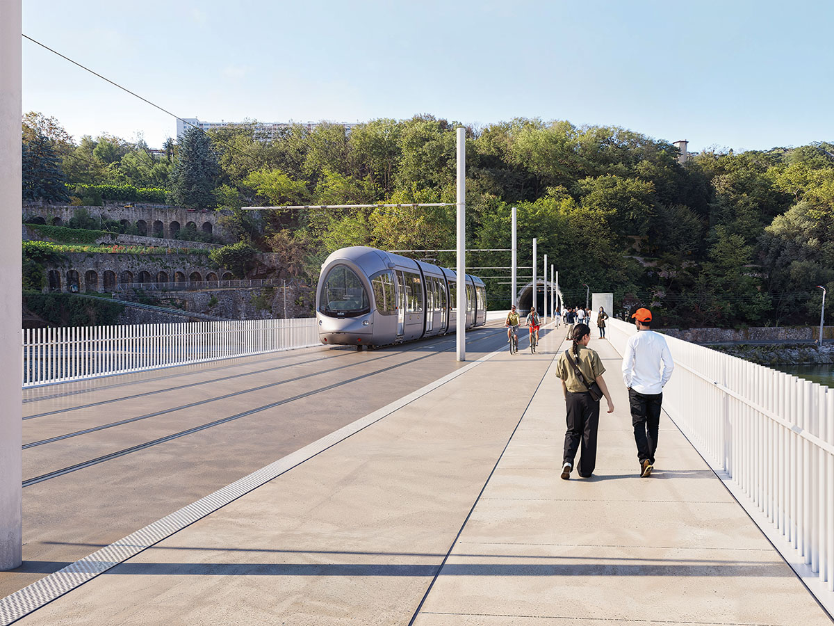 OMA wins competition to design bridge in Lyon, France 