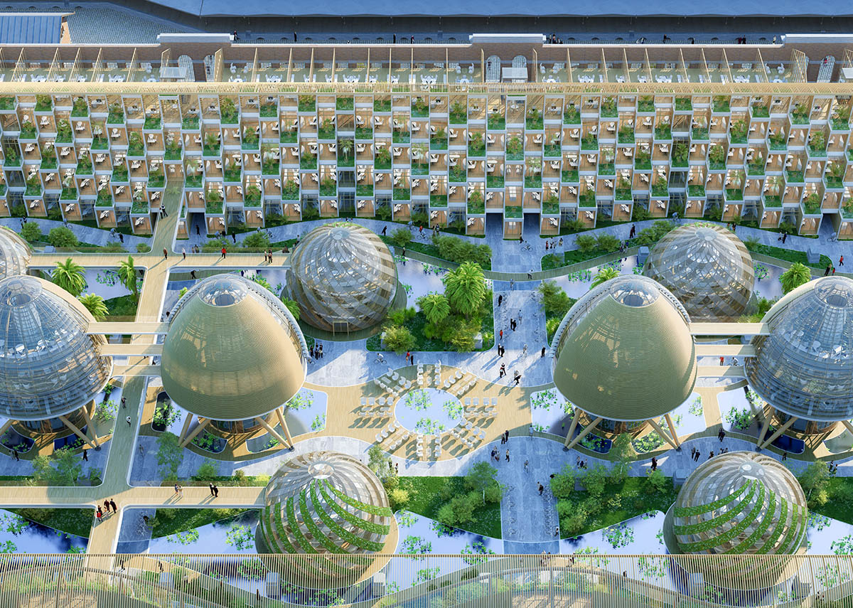 Vincent Callebaut Architectures proposes new mixed-use eco-neighborhood in Belgium