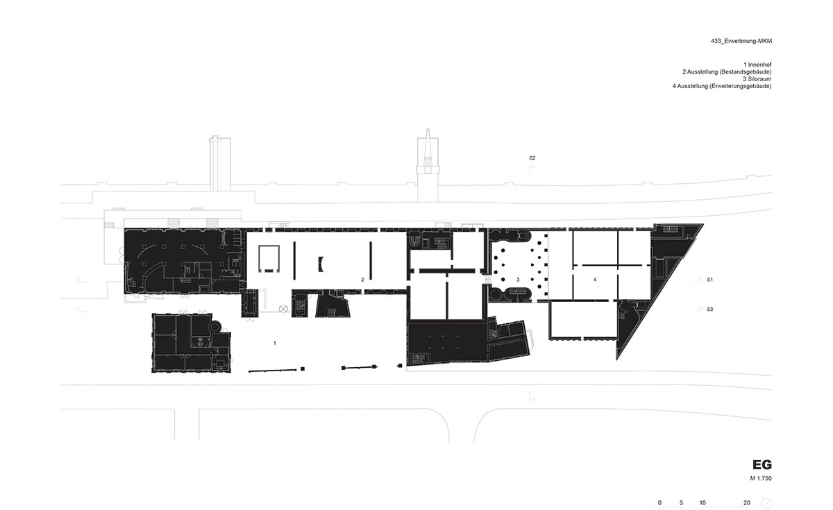  Herzog & de Meuron combines brick fa&ccedil;ade with white cubes for extension of K&uuml;ppersm&uuml;hle Museum