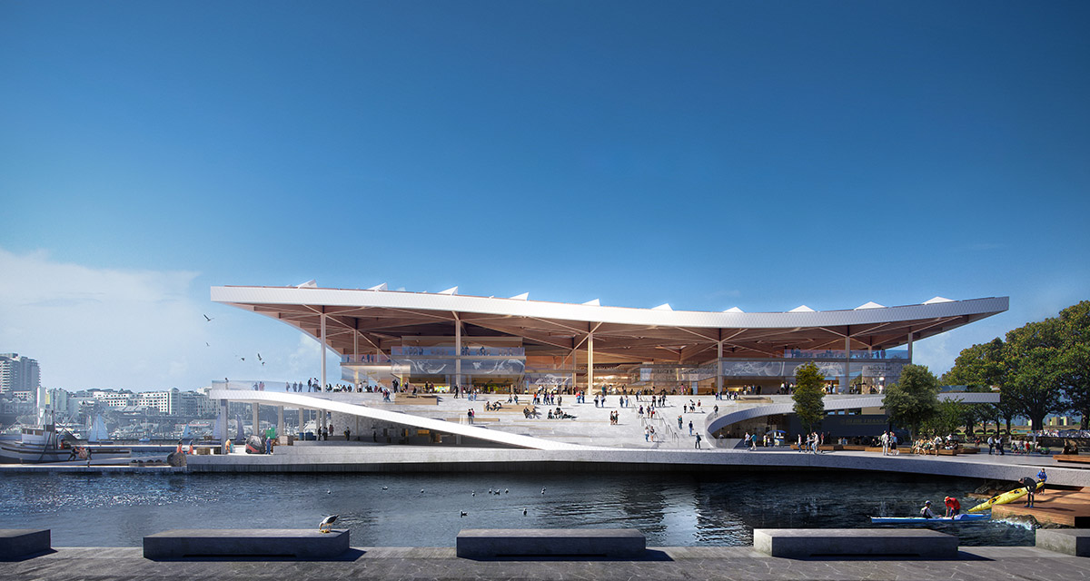 3XN gets finals approval for Sydney Fish Market