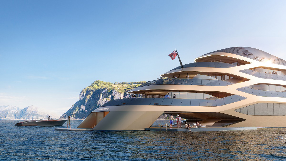 Mexican Architect Fernando Romero designs superyacht for the Italian brand Benetti