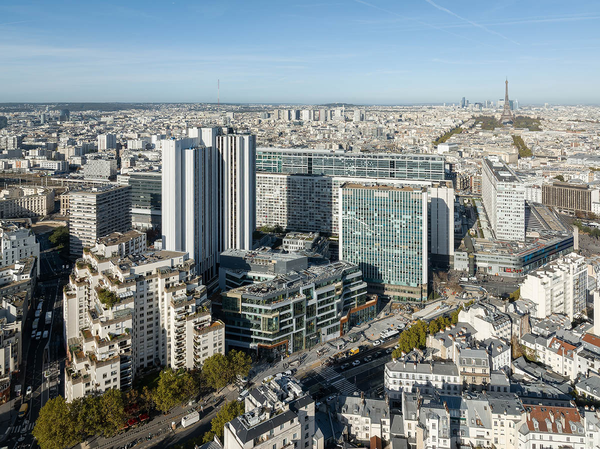 MVRDV completes transformation of Paris' 1970s mixed-use block in Paris