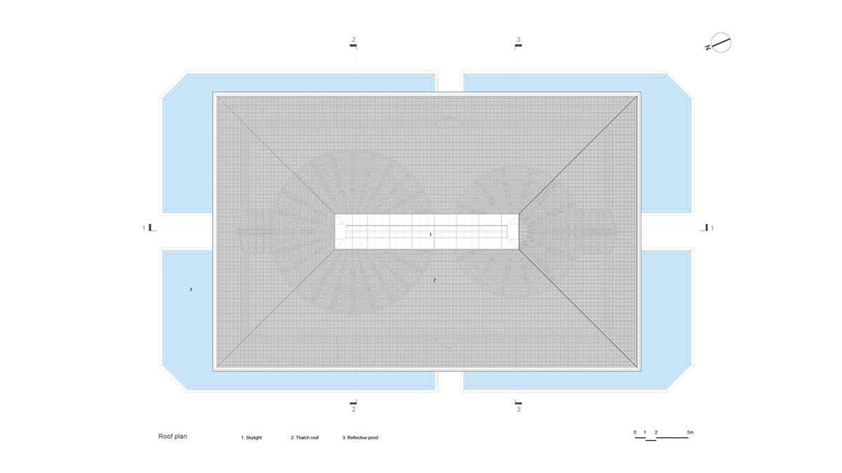 VTN Architects built welcome center with bamboo grid made from 42,000 bamboo culms in Vietnam 