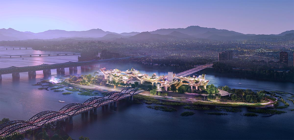 The transformation of Nodeul Island by Heatherwick Studio reaches a new milestone in Seoul