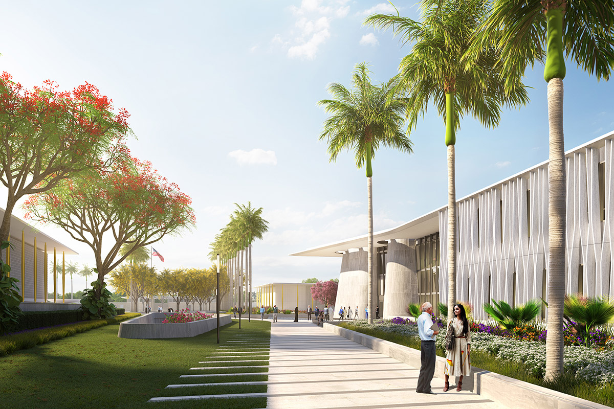 Weiss/Manfredi's U.S. Embassy in New Delhi breaks ground on its expansion