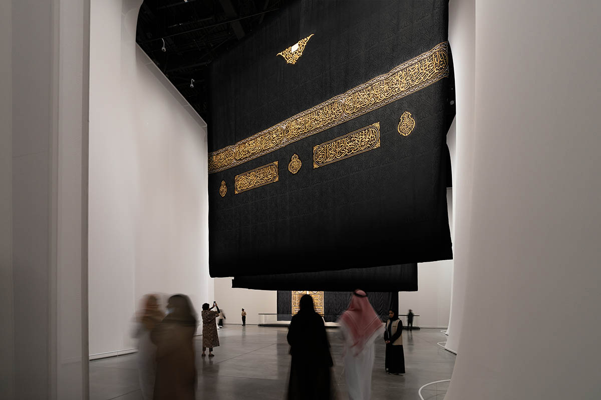 OMA creates scenography with monumental archetypal elements for the Islamic Arts Biennale