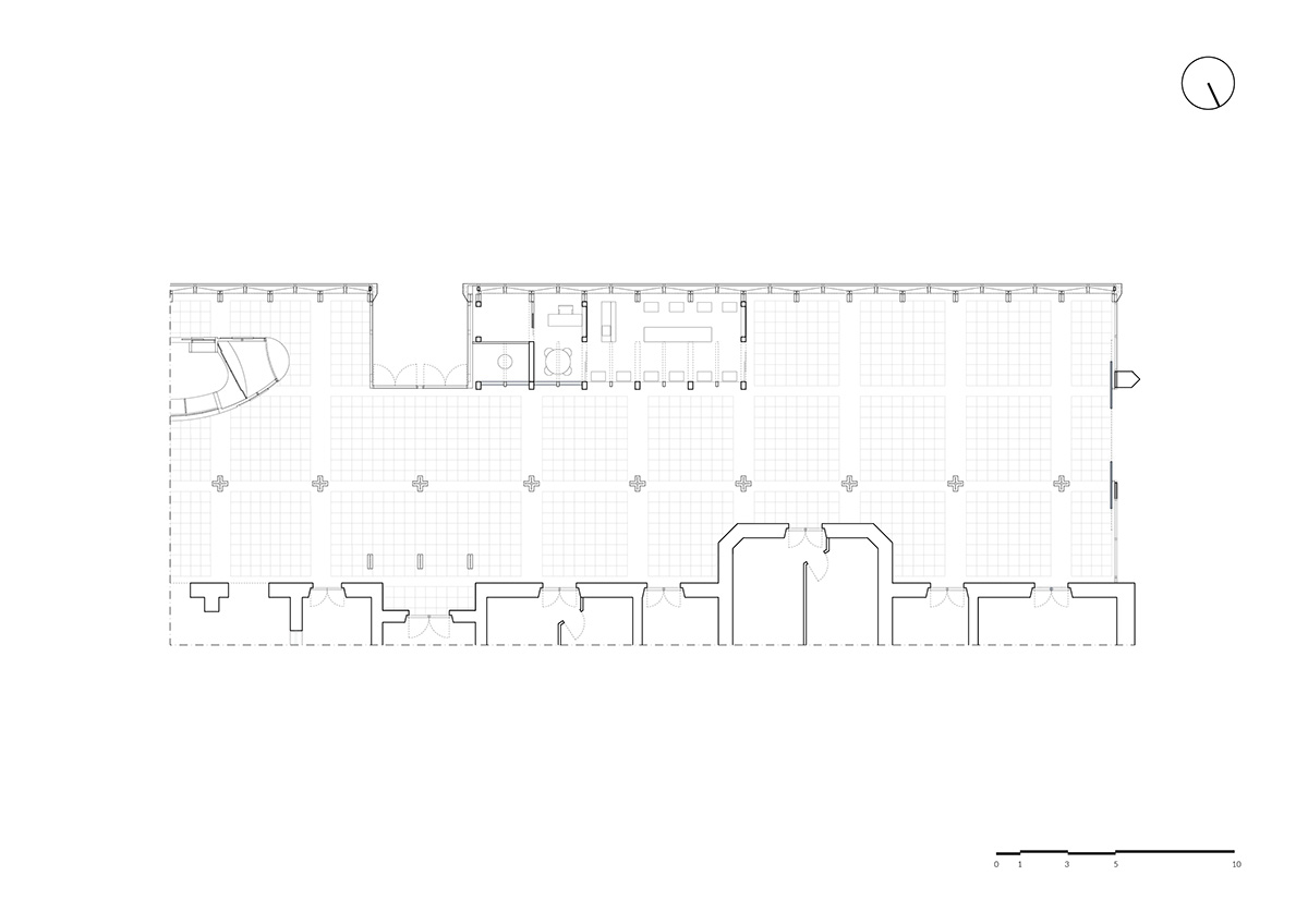 Margine created a tree-like pavilion for Meyer Pediatric Hospital Foundation in Florence
