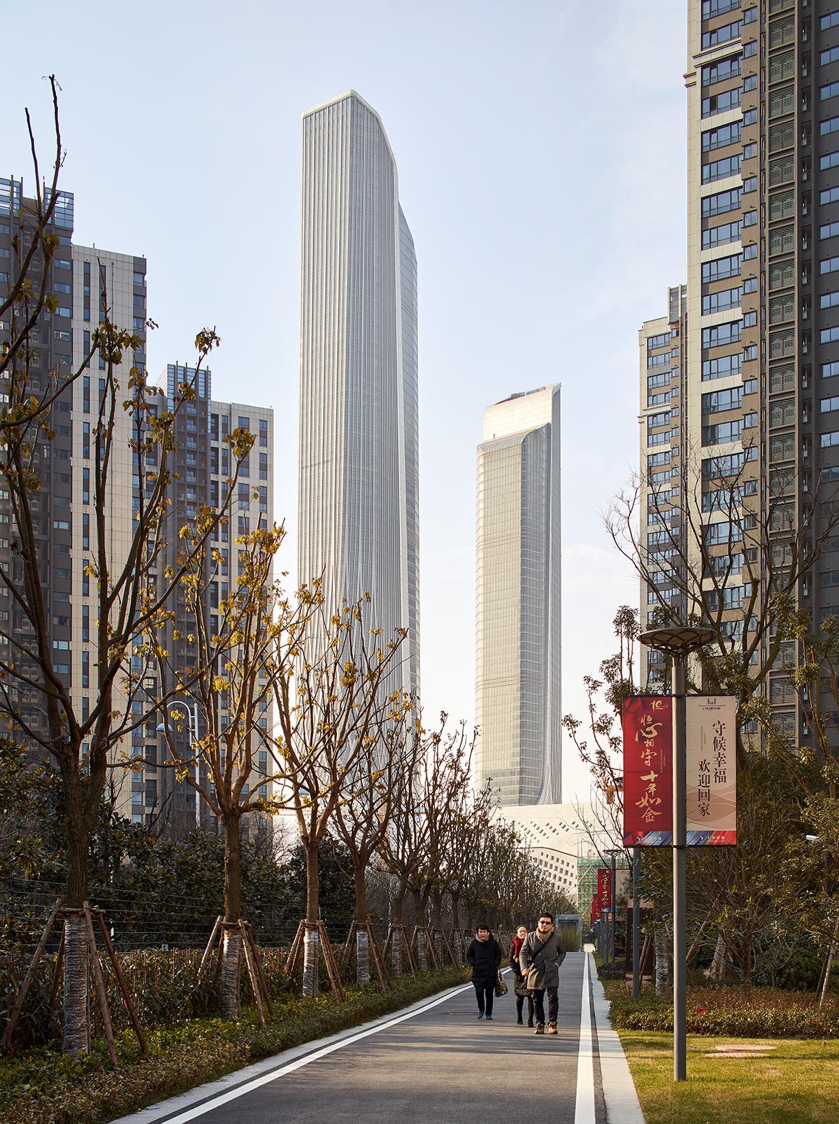 Zaha Hadid Architects completes Nanjing International Youth Cultural Centre in China