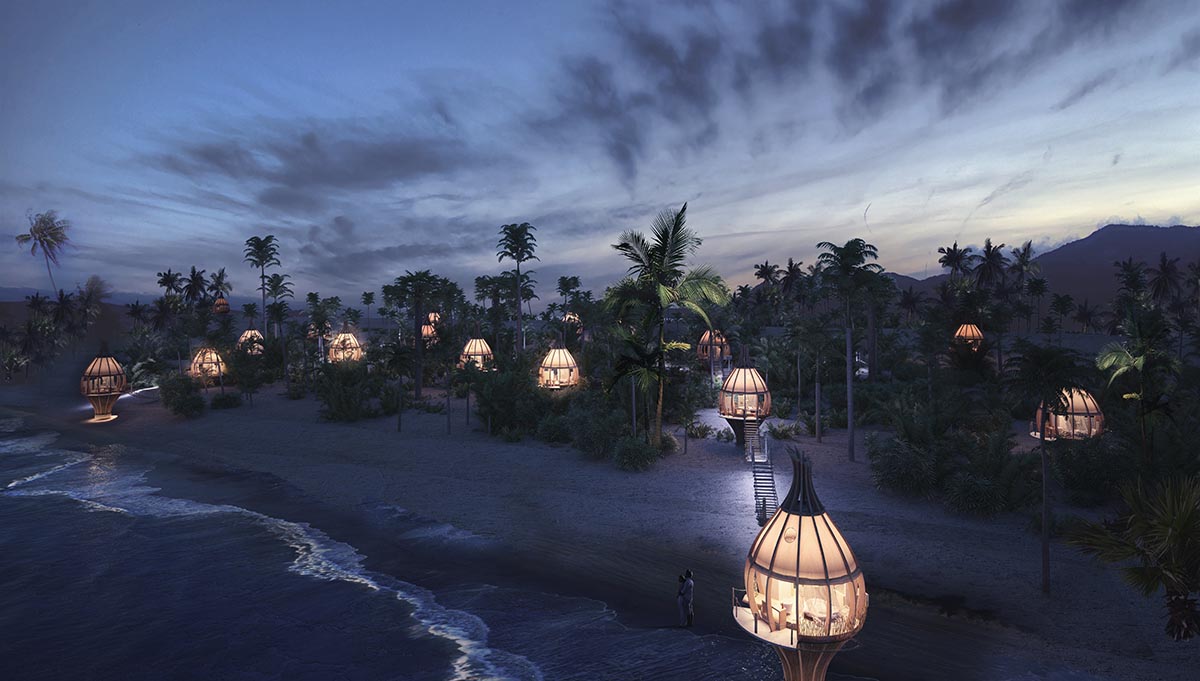 Awakening in the Mexican Caribbean designed by ARQMOV