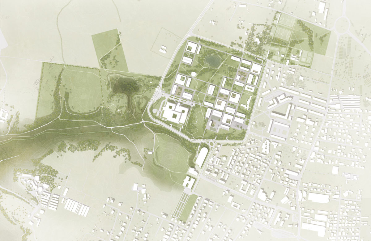 Topotek 1and Labics design new masterplan for Bio-Medico University of Rome