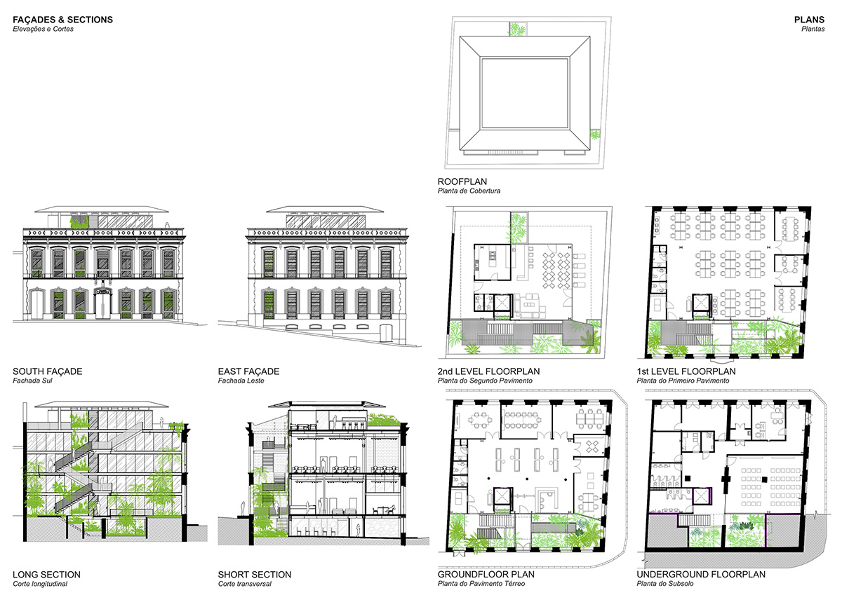 Laurent Troost Architectures revives abandoned heritage building as an innovation house in Brazil