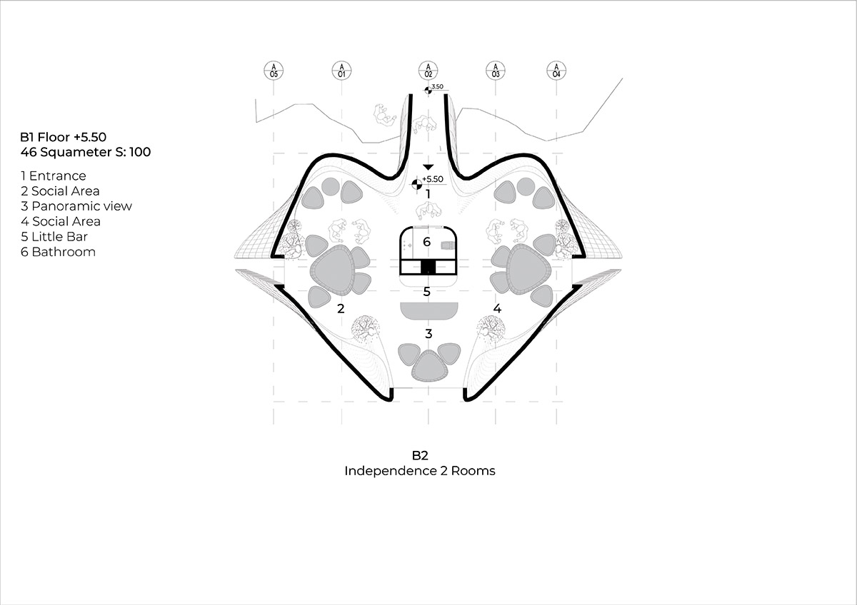 MASK Architects designs world's first exosteel modular prefabricated living houses in Sardinia 