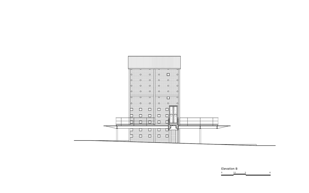 Sunken tea house by PAVA architects restores its historical elements in a former plant estate