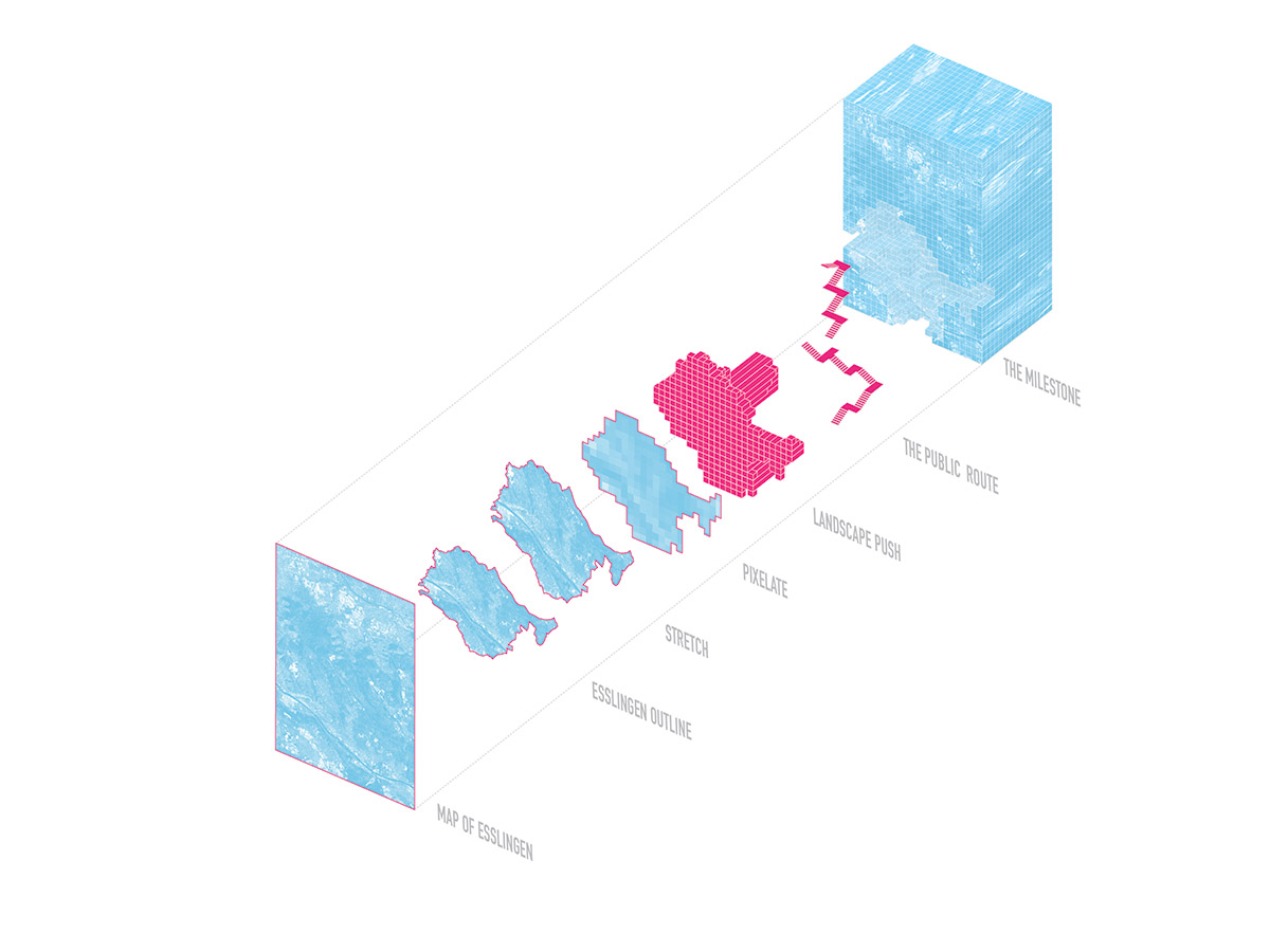 MVRDV’s mega-crystallized mixed-use tower will map the history of Esslingen on its interactive facade