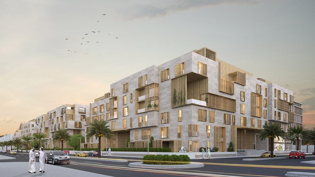 Avci Architects unveils Al Khobar masterplan combining work and life in layered mass configuration