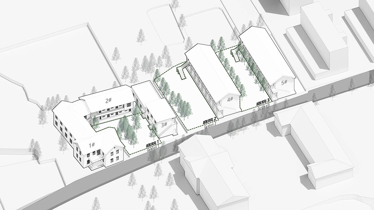 y.ad studio converts former hospital and old factory dormitories into homestay hotel in China