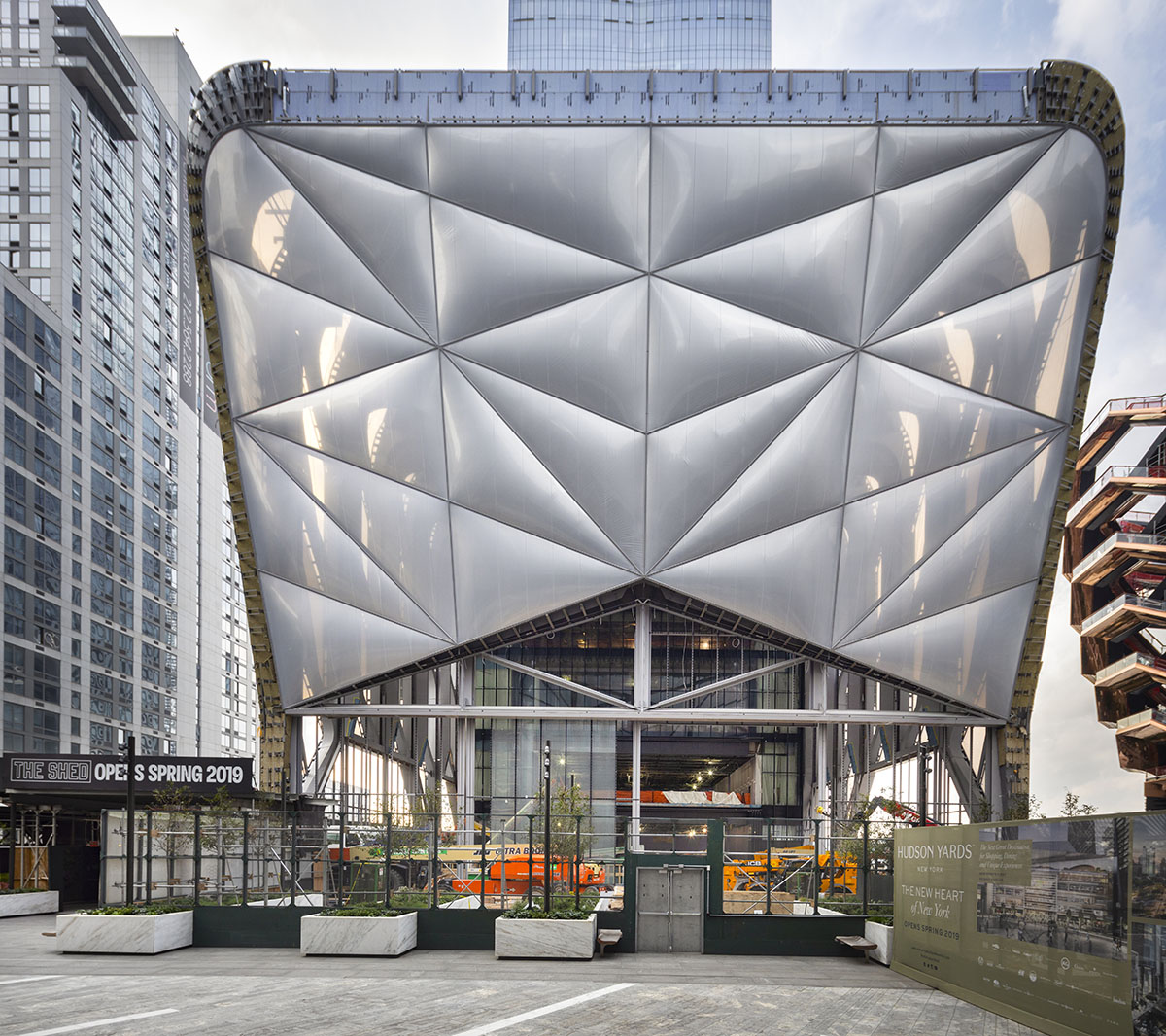 DS+R's The Shed officially opens its doors on April 5, 2019 in New York