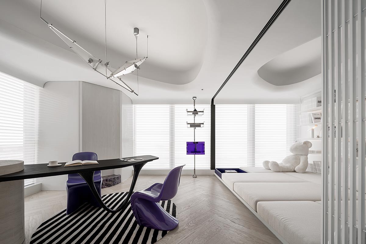 FREEFORM DESIGN completes apartment interior with fashionable and artistic look in China