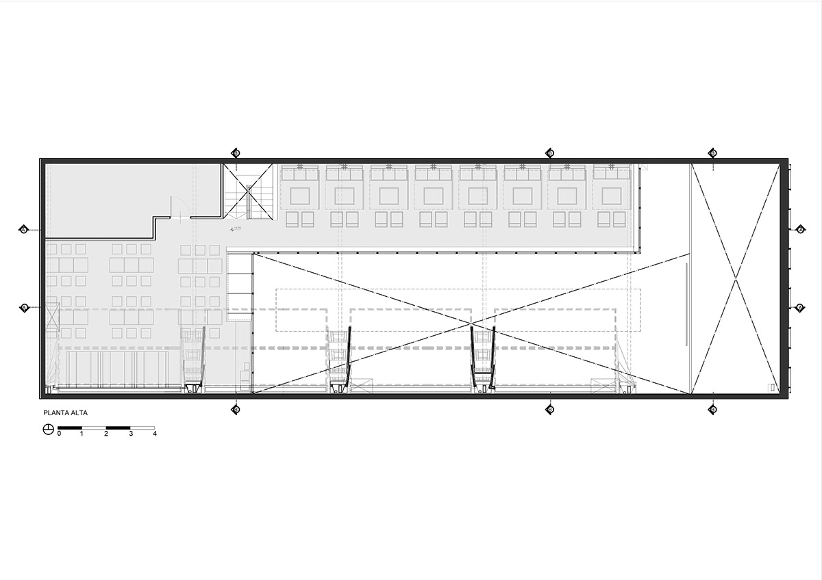 Hitzig Militello Arquitectos completes Nim Bar in Buenos Aires with wooden meshes and oak tones