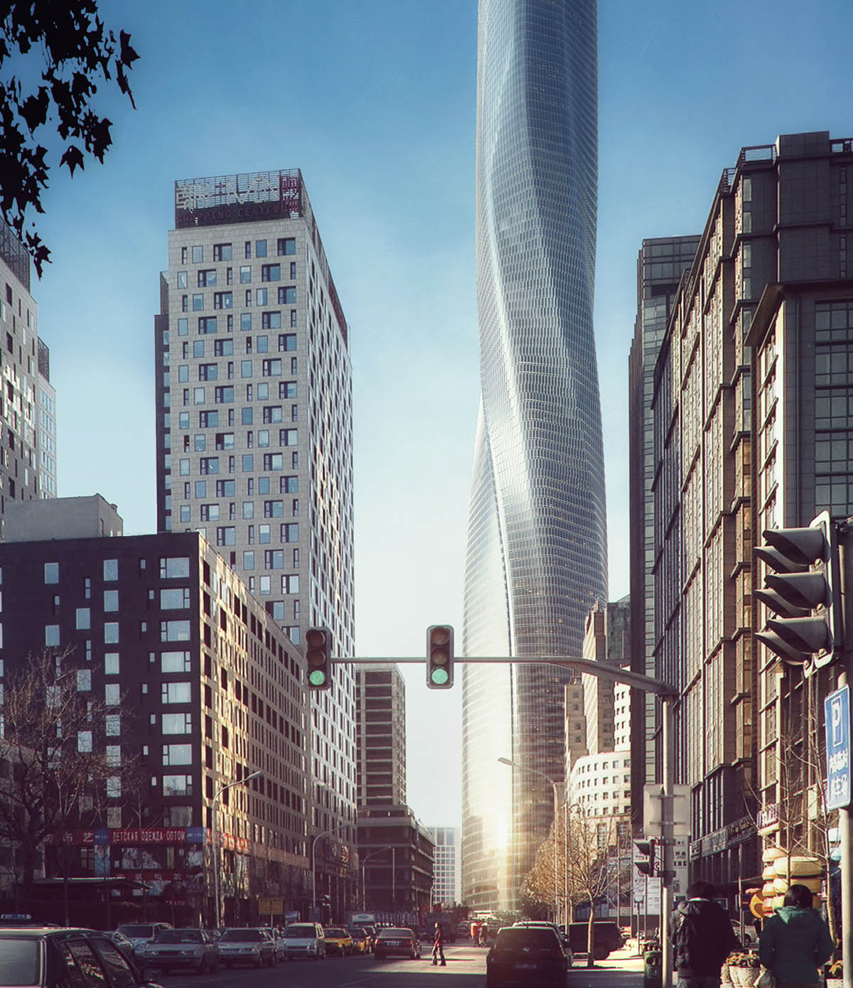 EID Architecture Unveils twisting Shimao North Riverfront Tower in Fuzhou