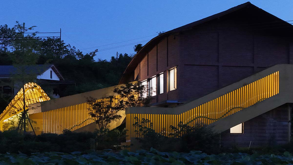 Archermit transforms former veterinary station into an agricultural talent center in Anyu, China 