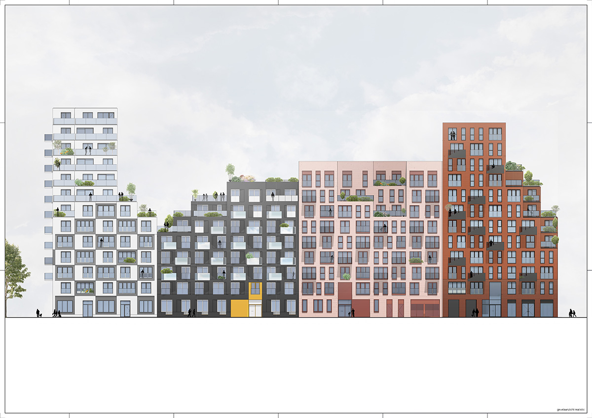 Barcode Architects completes first residential block in Hyde Park masterplan in Hoofddorp