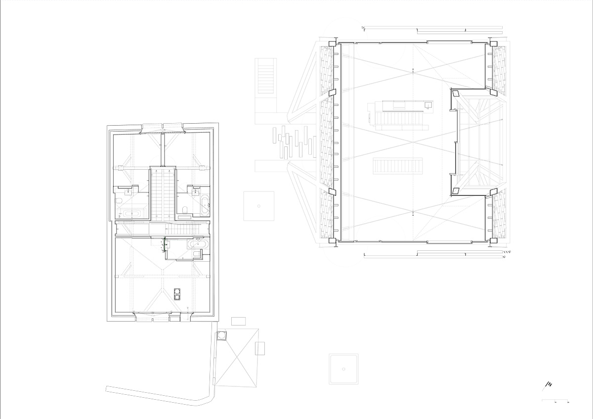Dieter Dietz completes birdhouse-looking living space nestled in the Swiss rural landscape