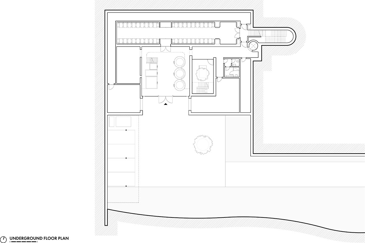 The Sapaio Pavilion by Alvisi Kirimoto redefines wine culture with its earthy skin in Tuscany