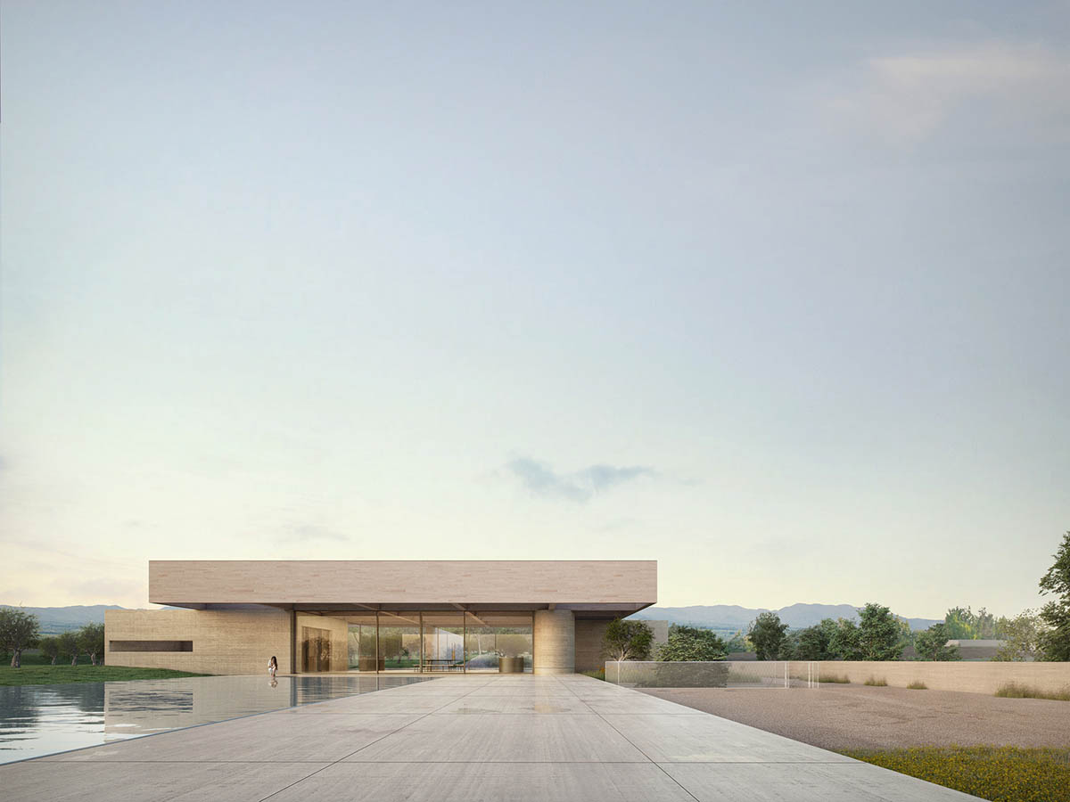 The Sapaio Pavilion by Alvisi Kirimoto redefines wine culture with its earthy skin in Tuscany