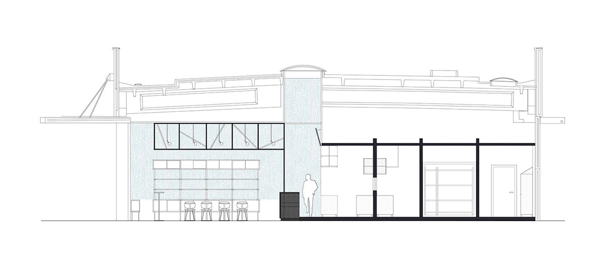 lamatilde completes new restaurant for street food with colourful interior in Italy