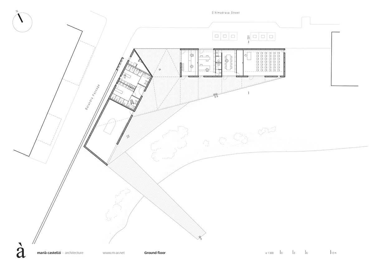 Marià Castelló Architecture completes Water Sports Center with permeable geometry in Formentera