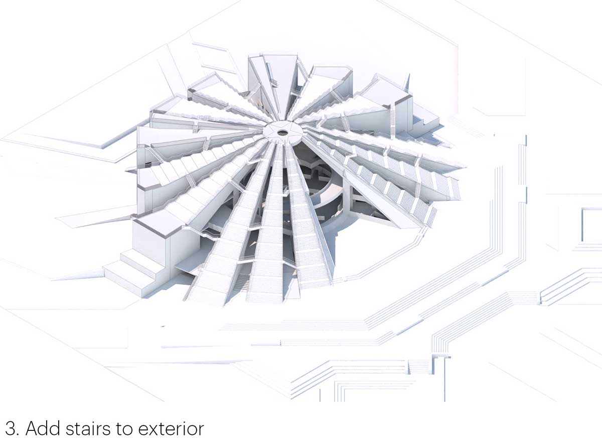 MVRDV redesigns Albania's Pyramid Of Tirana as a monumental