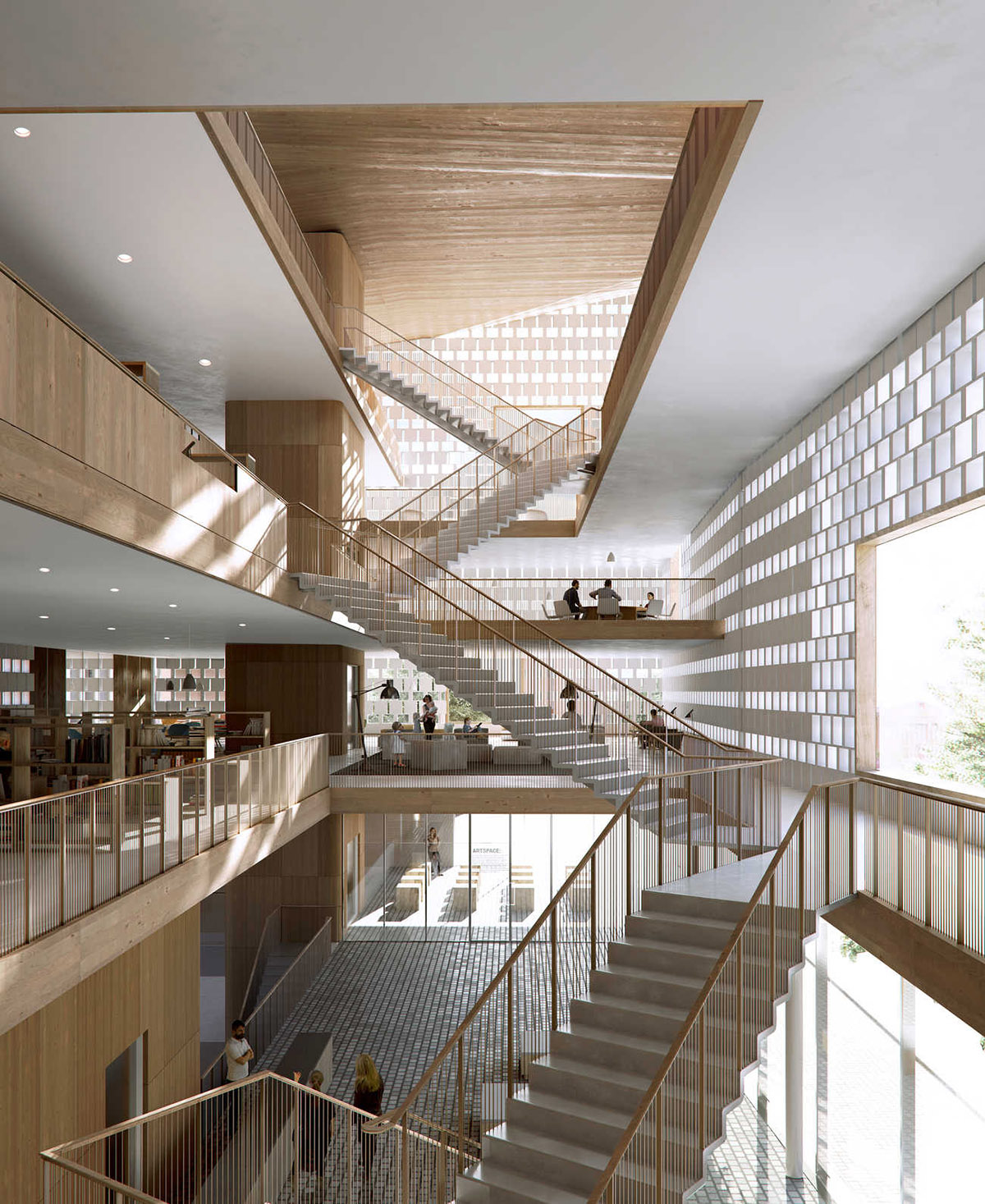 Dorte Mandrup Arkitekter designs perforated culture house and library in Karlskrona