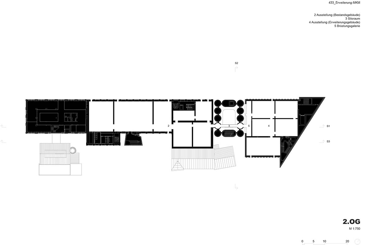  Herzog & de Meuron combines brick fa&ccedil;ade with white cubes for extension of K&uuml;ppersm&uuml;hle Museum