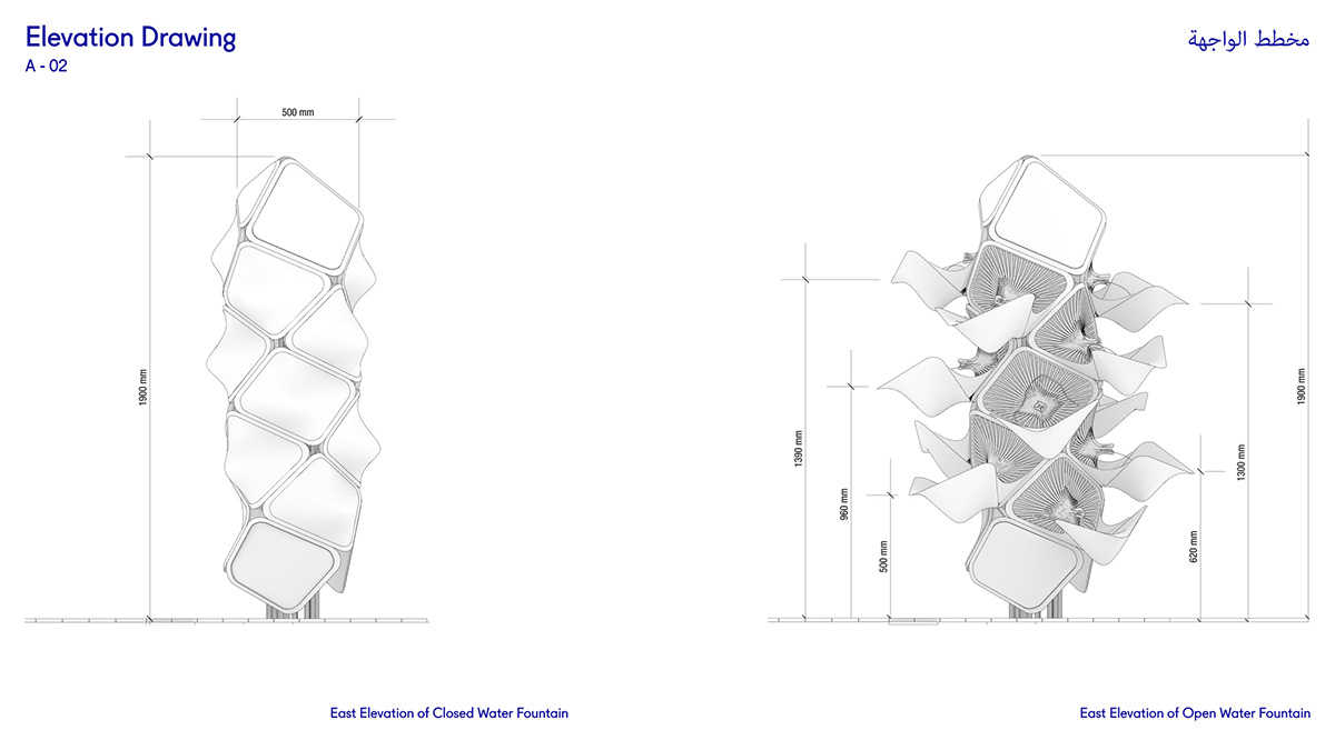 MEAN* releases its technologically-advanced Sabeel 2020 Water Fountain for Dubai Expo 2020