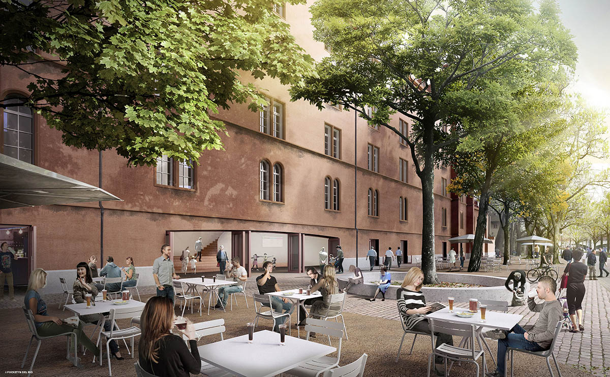 Focketyn del Rio Studio converts a previously defunct building into a new cultural center in Basel