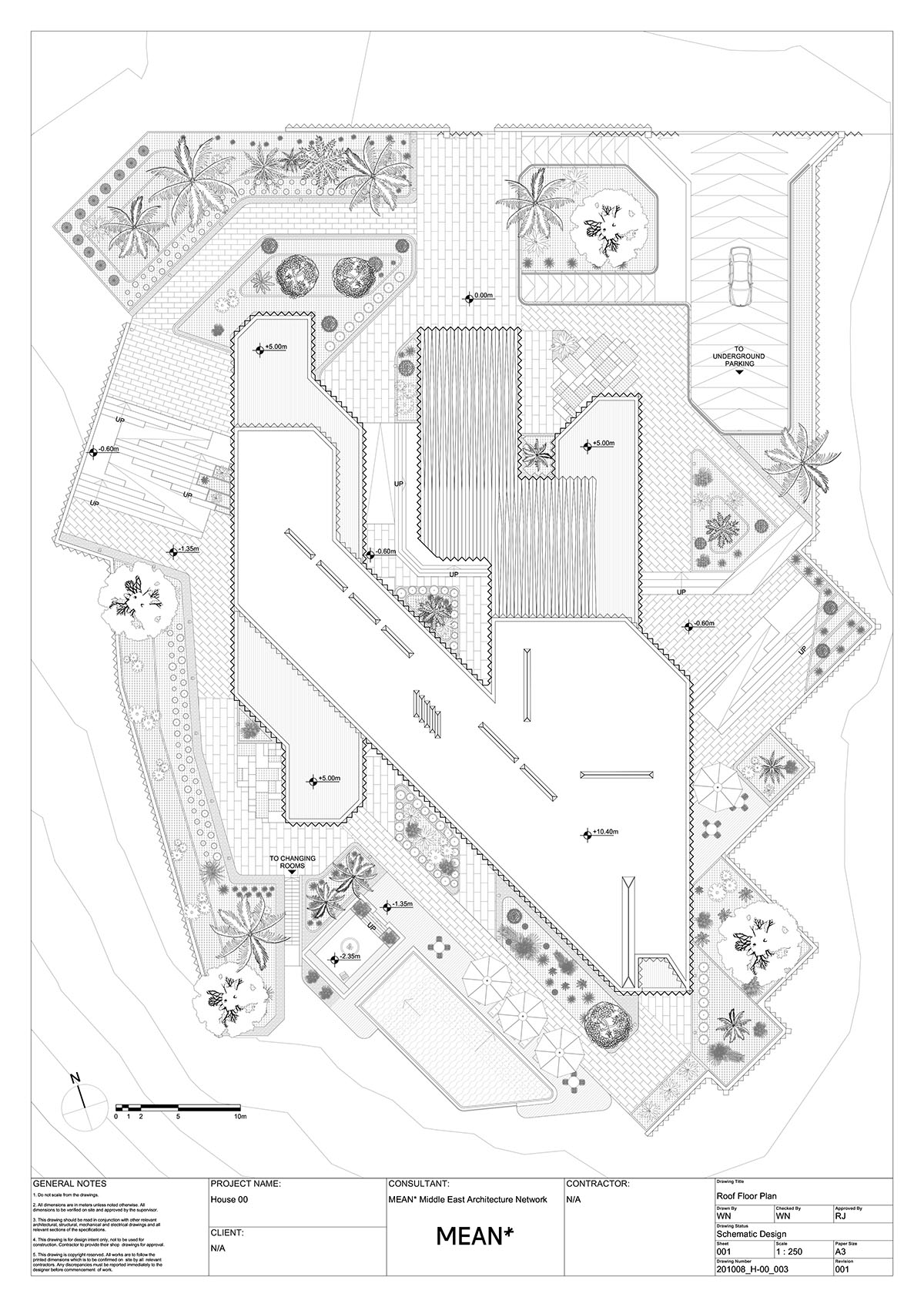 MEAN* designs retreat with sculptural limestone façade to escape from busy city life in UAE