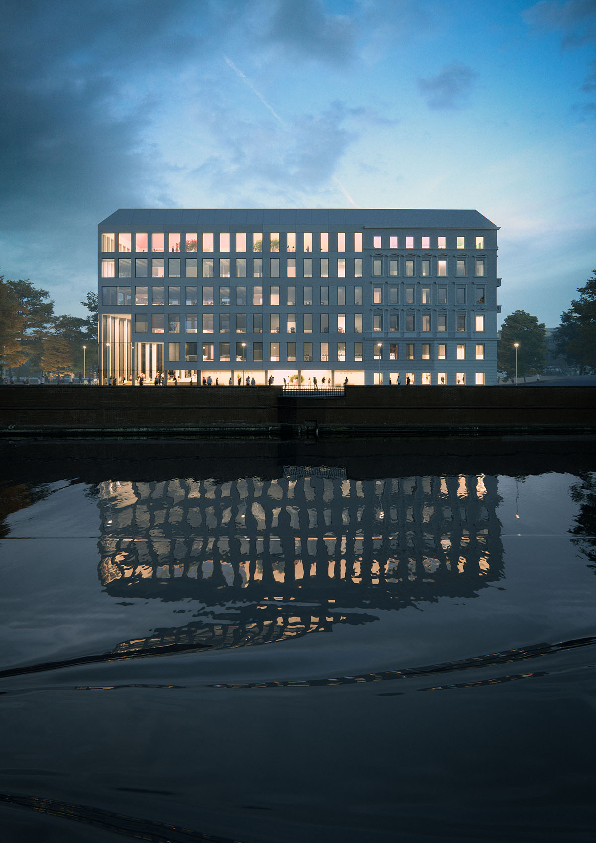 MVRDV to renovate and expand heritage listed building on an Island in Wrocław