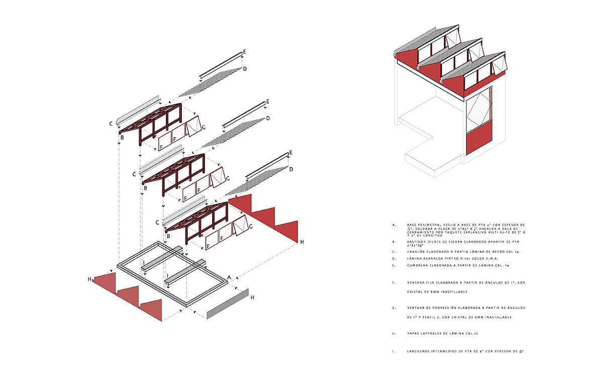 AMASA Estudio transforms old house into a visual artist's art studio and workshop in Mexico