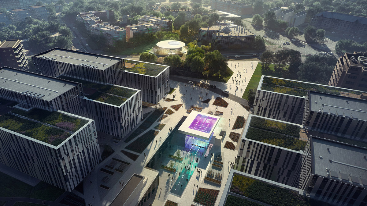 Zaha Hadid Architects and A_Lab design two stations for new Fornebubanen metro line in Oslo