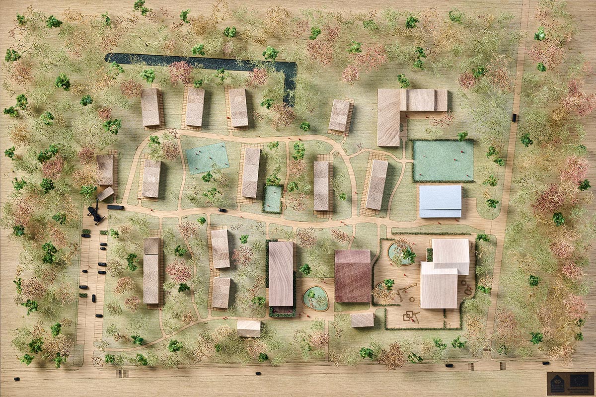 OMA and Circlewood develop Modular Wood System for Asylum Facilities in the Netherlands