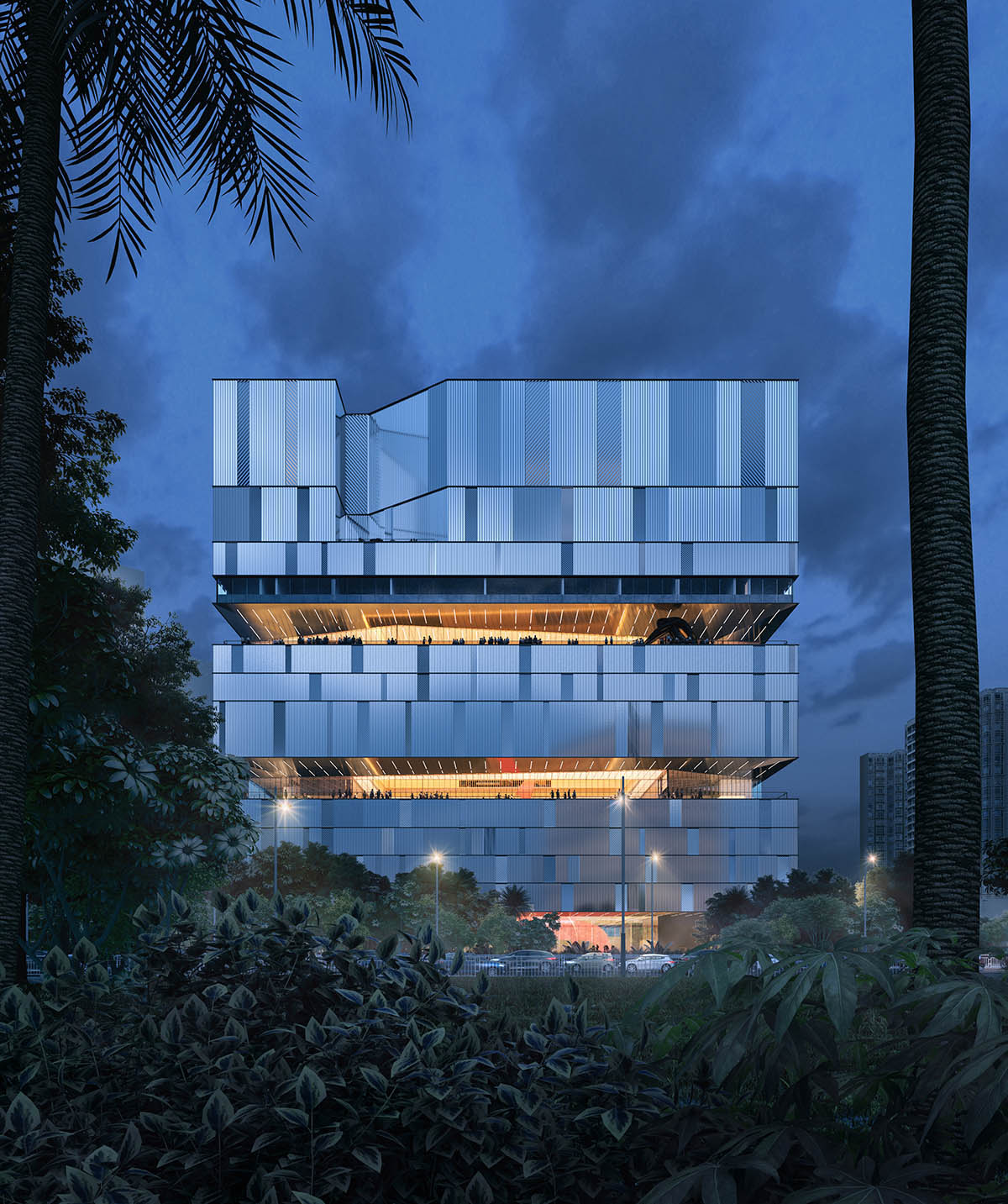 Mecanoo unveils its competition proposal for Bao&rsquo;an Public Culture and Art Center in Shenzhen