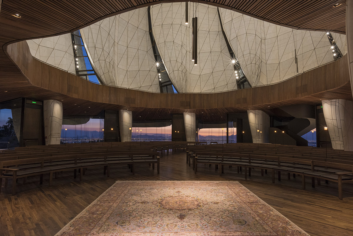 Hariri Pontarini Architects’ Bahá’í Temple in Chile receives RAIC Innovation Award 2017