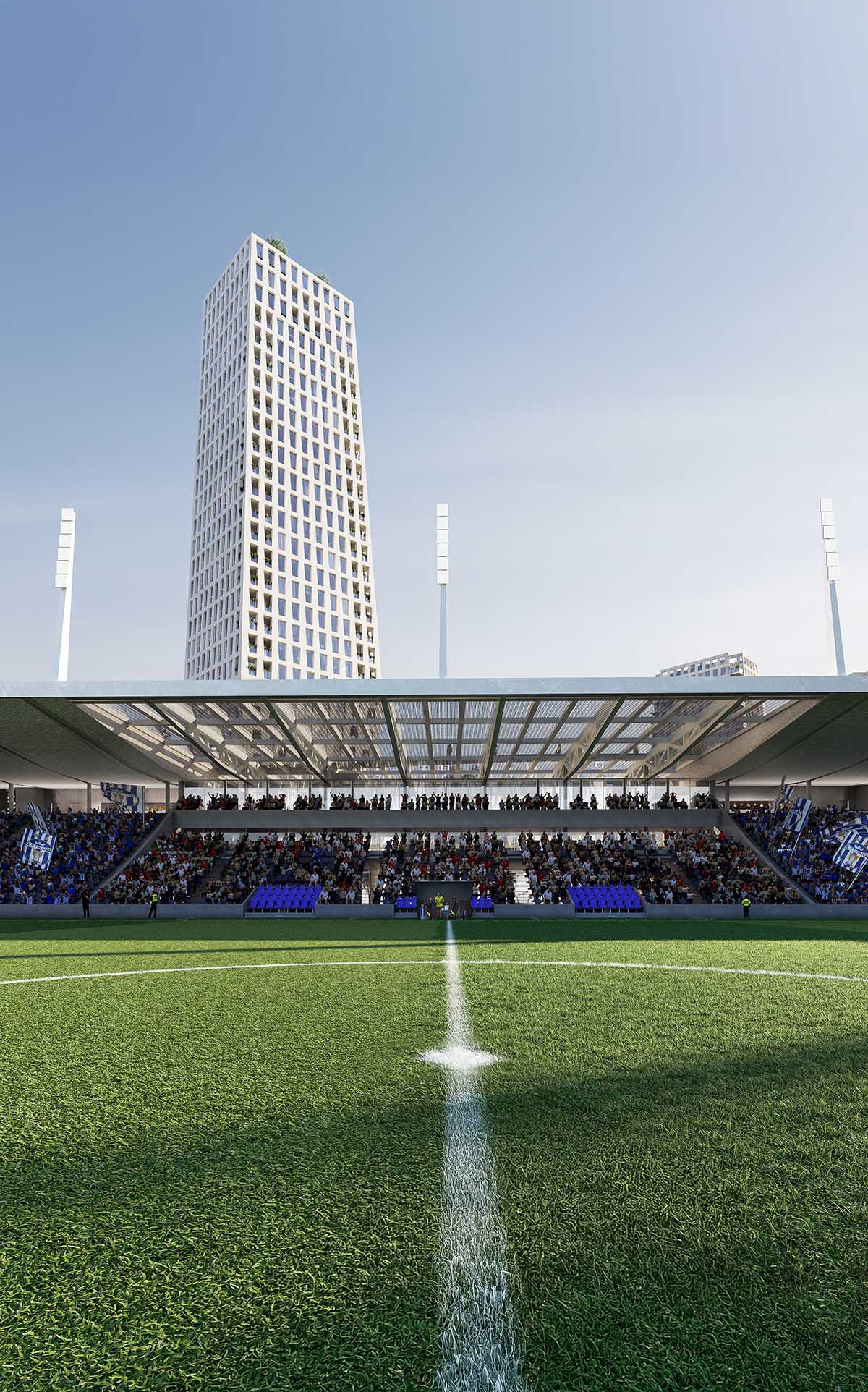 OMA selected to revitalize Tirana's historic Selman Stërmasi Stadium and its surrounding area