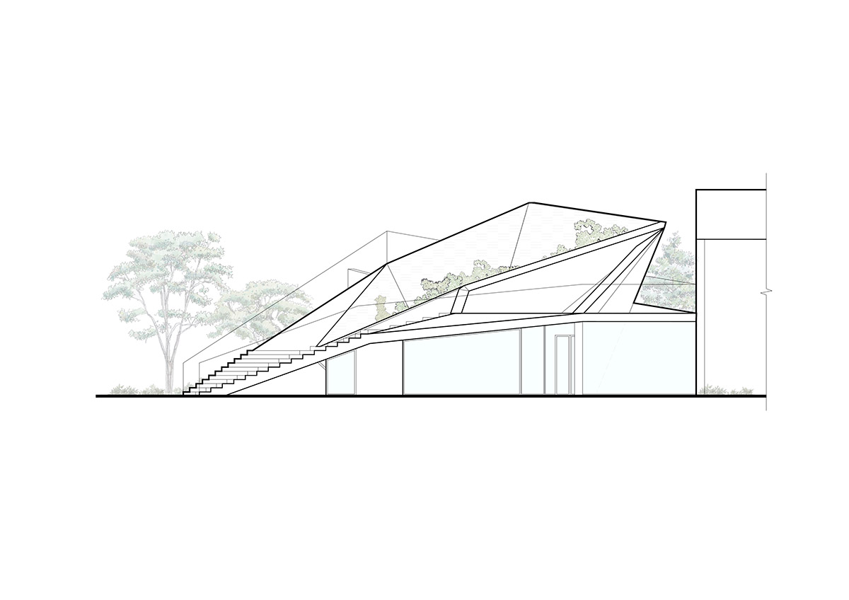 SpActrum adds swirls and cones that create two open platforms in a renovated pavilion in Wenzhou