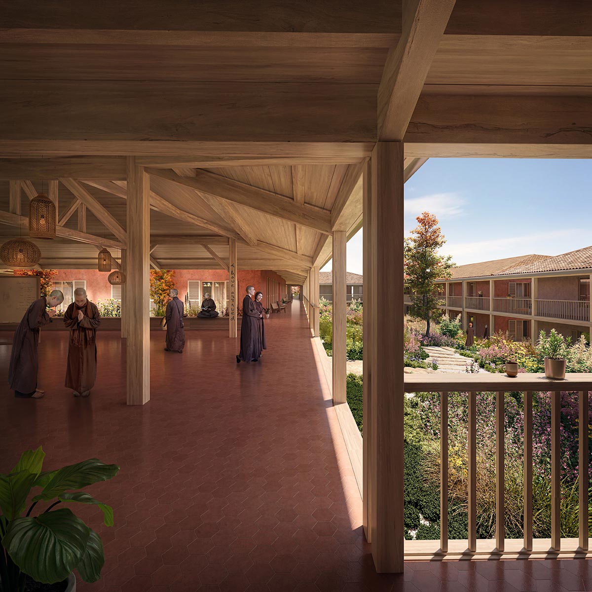 MVRDV collaborates with Plum Village for eco-conscious design to create a sustainable serenity 